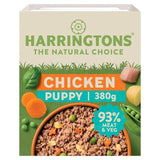 Harringtons puppy grain-free wet dog food tray, chicken, 380g, UK version