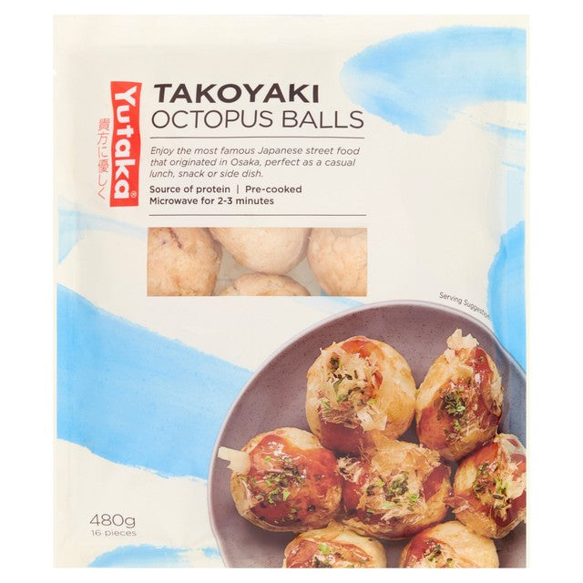 Yutaka Takoyaki Octopus Balls 480g (British brand)