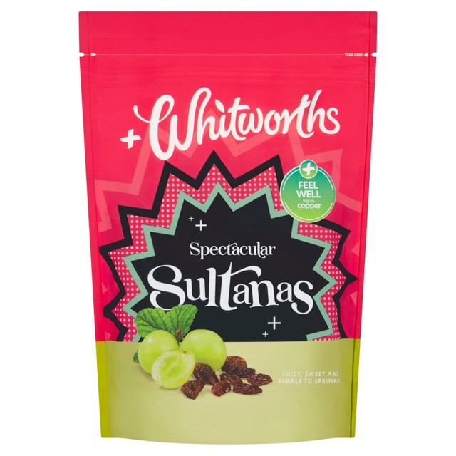 Whitworths Juicy Sultanas 325g (British brand)
