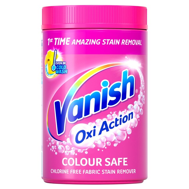 Vanish Oxi Action fabric stain remover powder colours 2.1kg (British brand)