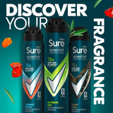 Sure Men Extreme Dry Anti-Perspirant Deodorant Spray 250ml (British brand)