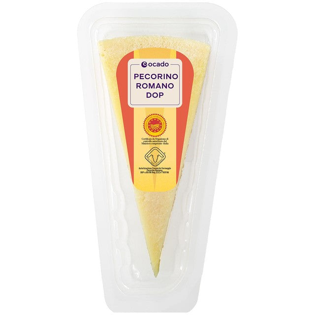 Ocado Pecorino Romano DOP cheese 170g, imported from the UK