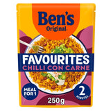 Ben's Original risotto ready meal Chilli con Carne 250g - British product