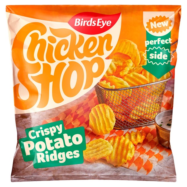 Birds Eye Chicken Shop Crispy potato ridges 500g - British product