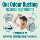 Salt of the Earth Natural Deodorant Roll On Refill Unscented 225ml (British brand)