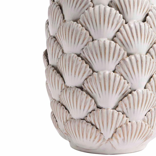 M&S medium white ceramic vase, imported from the UK