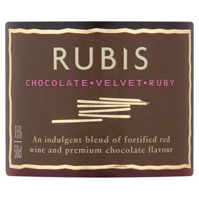 Rubis Chocolate Wine Fortified Wine 50cl