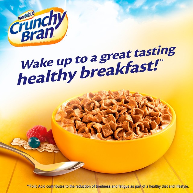 Weetabix Crunchy Bran cereal 375g (British brand)