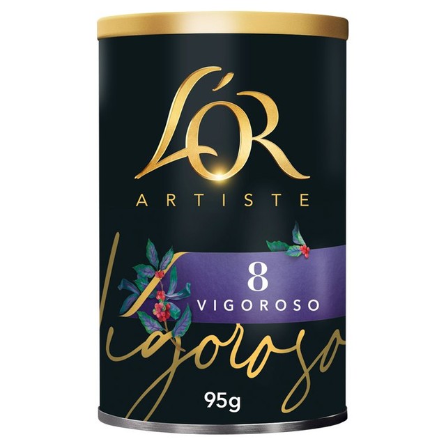 L'OR Artiste Vigoroso instant coffee 95g, UK version
