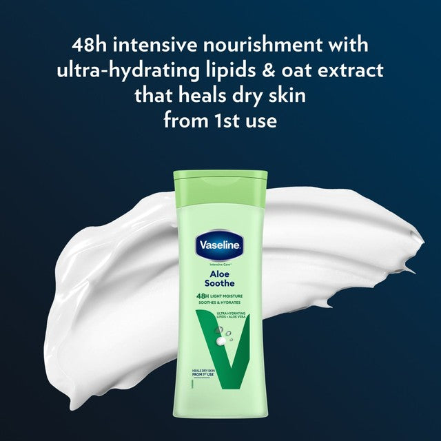 Vaseline Aloe Soothe body lotion 400ml (British brand)