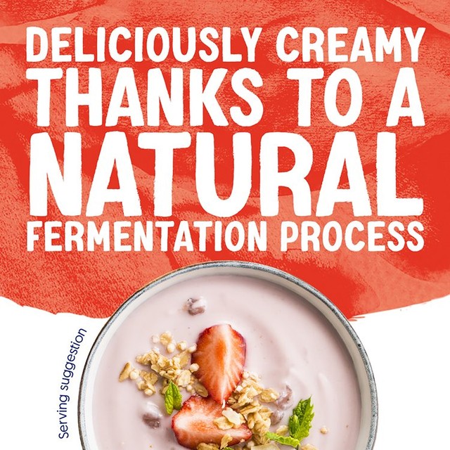 Alpro strawberry yogurt alternative 4 x 125g - British product