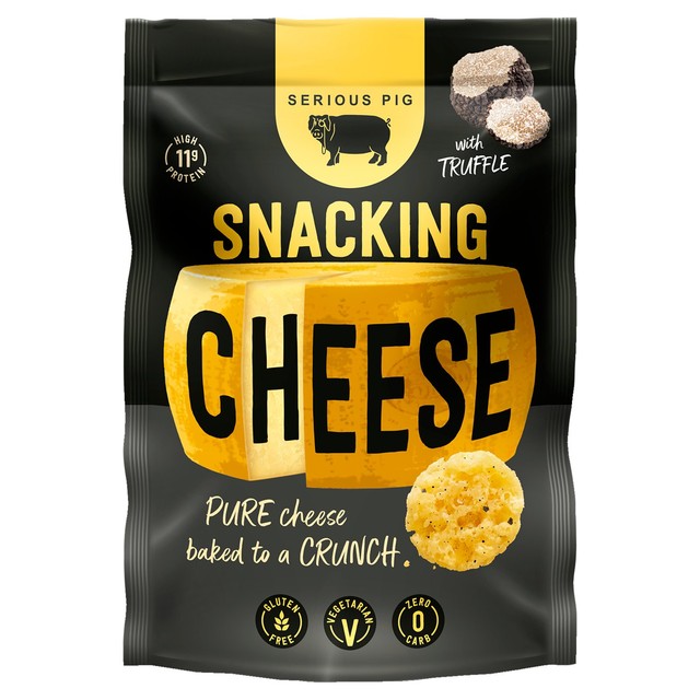 Serious Pig truffle snacking cheese 24g (British brand)