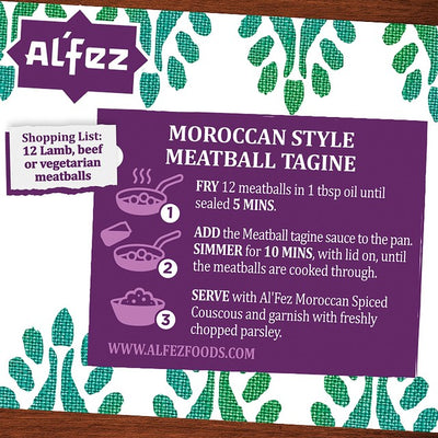 Al'Fez Moroccan Style Meatball Tagine Sauce 450g