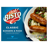 Bisto Bangers & Mash frozen ready meal 375g - British product