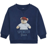 M&S Spencer Bear sweatshirt Navy 3-4 years, imported from the UK