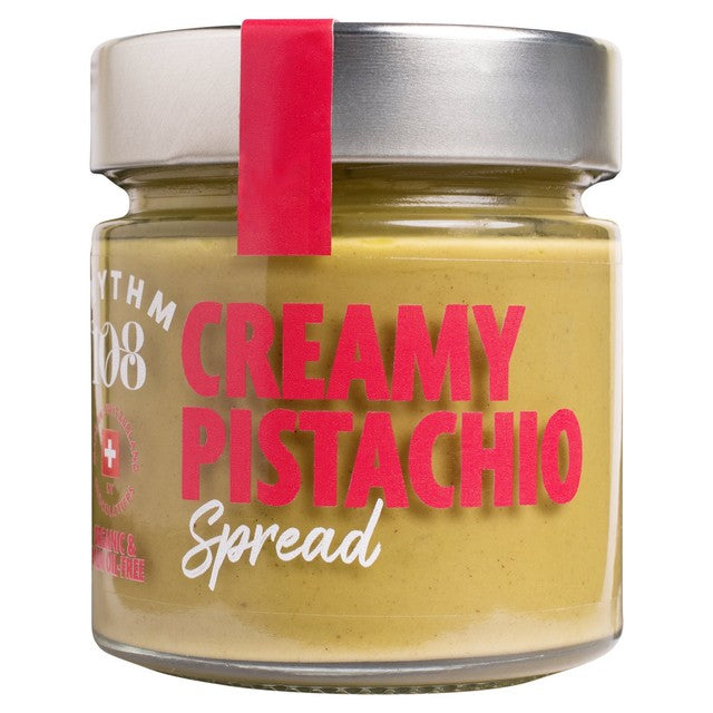Rhythm 108 Pistachio Spread 250g, imported from the UK