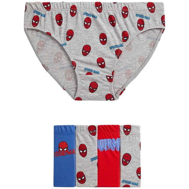 M&S Spider-Man 5-pack briefs Red imported from the UK