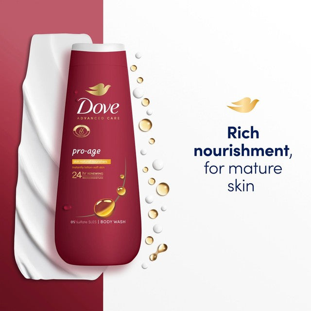 Dove Pro Age Advanced Care Body Wash 400ml - British product