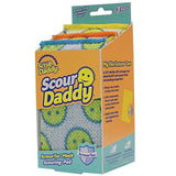 Scrub Daddy Scour Daddy colors scouring pad 3 pack (British brand)