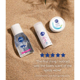 Nivea Pearl & Beauty anti-perspirant deodorant spray 35ml, imported from the UK