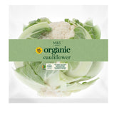 M&S organic cauliflower, imported from the UK