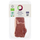 Ocado organic beef rump steak 225g - British product