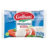 Galbani Maxi fresh mozzarella cheese 250g, UK version