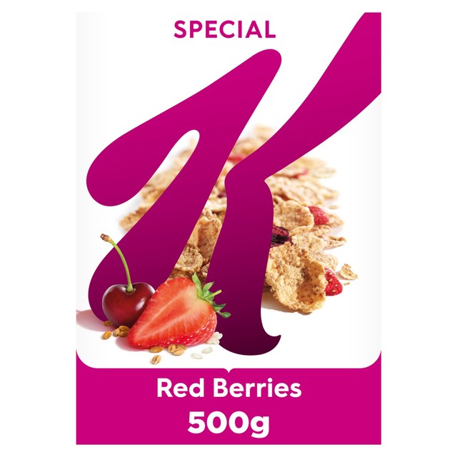 Kellogg's Special K breakfast cereal Red Berries 500g, UK version