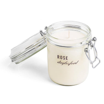 Daylesford Organic Rose Large Scented Candle 275g