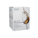 Mikasa Julie 16.5oz wine glasses set of 4, imported from the UK
