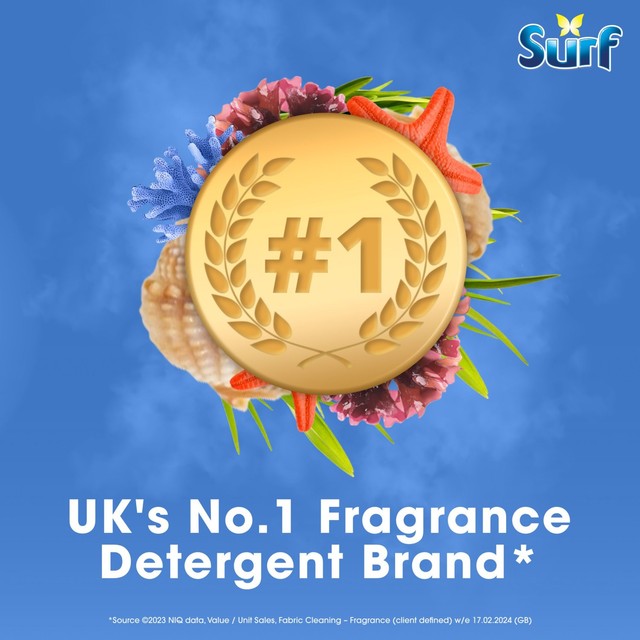 Surf Deep Sea Mineral liquid laundry detergent 648ml (British brand)