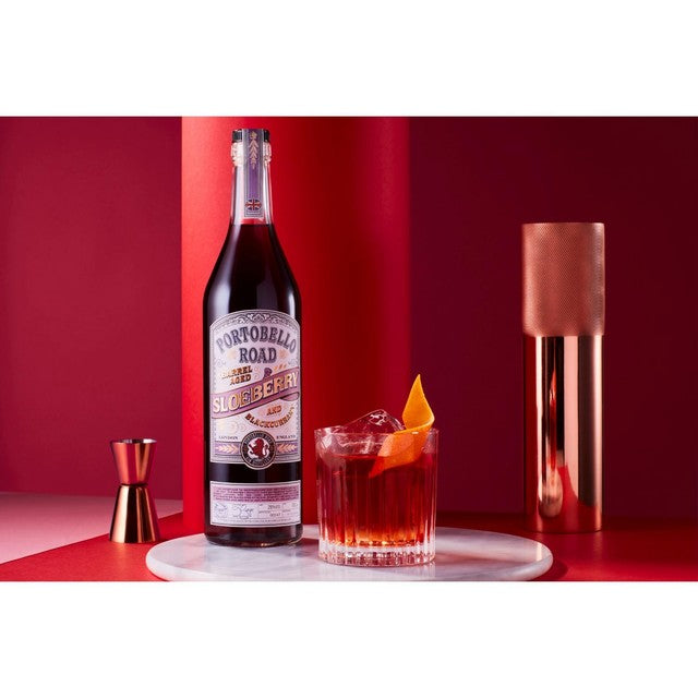 Portobello sloeberry & blackcurrant gin 50cl, imported from the UK