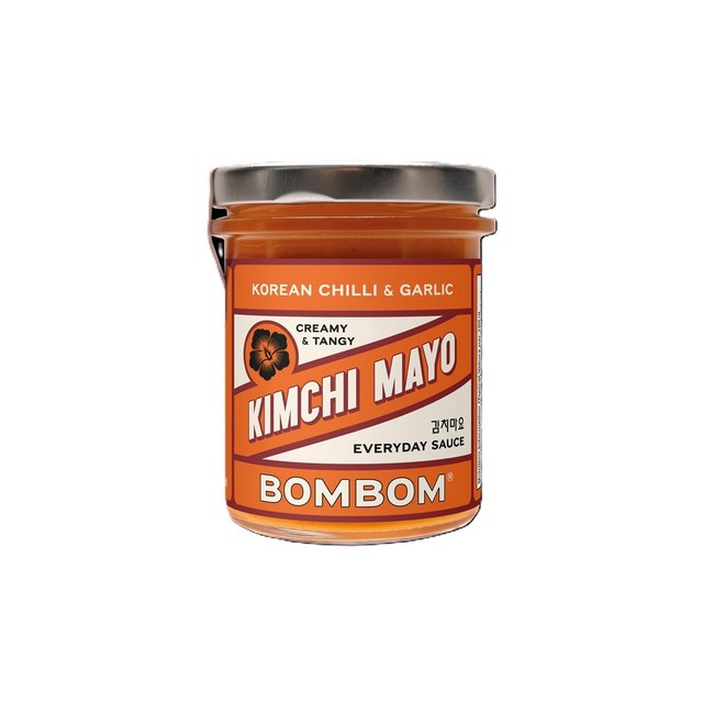 Bombom Kimchi Mayo Korean Chilli Garlic 165g - British product