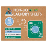 Eco Green Living non-bio laundry sheets un-scented - British product