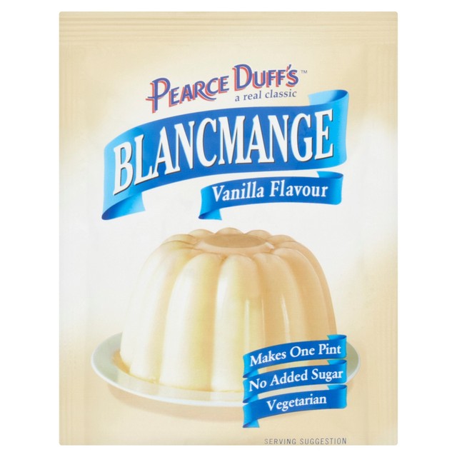 Pearce Duff's Vanilla Blancmange 35g, imported from the UK