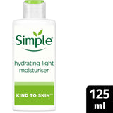 Simple Hydrating Light Moisturiser 125ml (British brand)