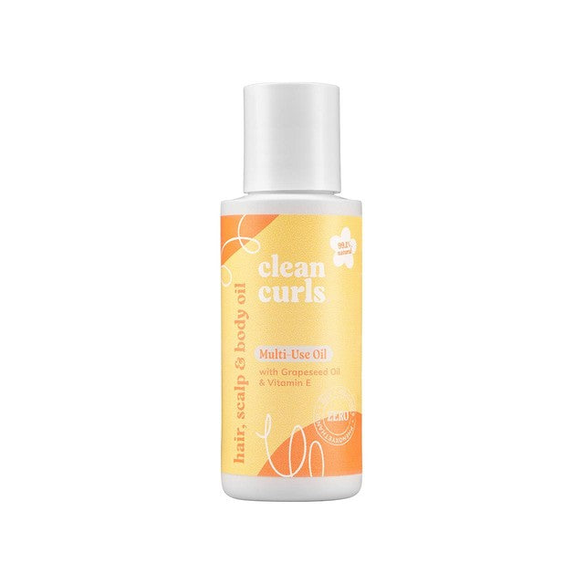 Clean Curls multi-use hair oil 50ml - British product
