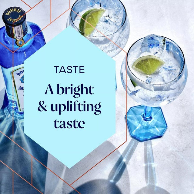 Bombay Sapphire London Dry Gin 1L - British product