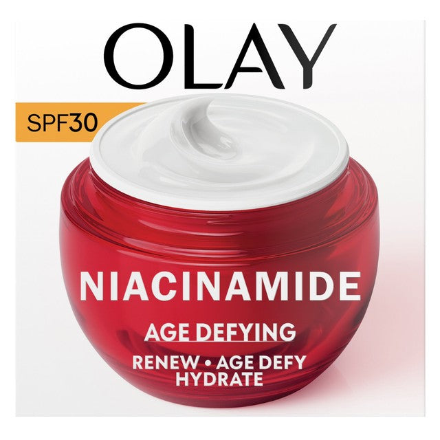 Olay Niacinamide SPF 30 Day Cream 50ml, imported from the UK