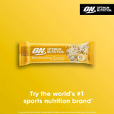 Optimum Nutrition Marshmallow Crunch Protein Bar 65g, imported from the UK