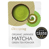 Clearspring Organic Matcha Green Tea Powder 40g - British product