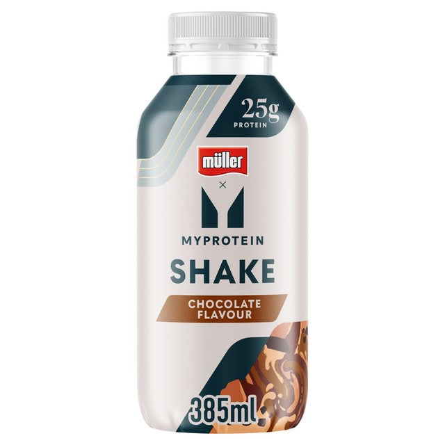 Muller MyProtein chocolate protein shake 385ml, imported from the UK