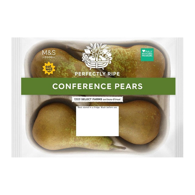 M&S Conference Pears perfectly ripe 4 pack - British product
