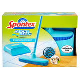 Spontex Catch & Clean broom and dustpan set (British brand)