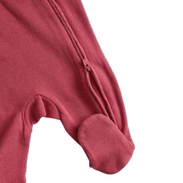 M&S baby sleepsuits berry 0-3 M, imported from the UK