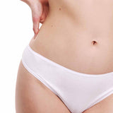 M&S white pure cotton bikini knickers size 18, imported from the UK