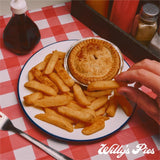 Willy's Pies Roast Chicken, Rosemary & Leek pie 200g (British brand)