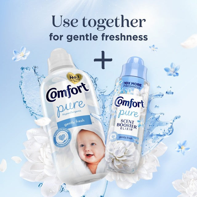 Comfort Pure Gently Fresh Sensitive fabric conditioner 930ml - British product