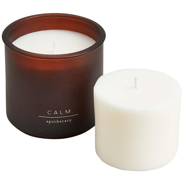M&S Calm Amber Scented Candle, imported from the UK