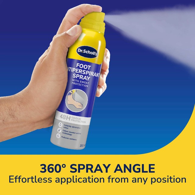 Dr. Scholl's Foot Antiperspirant Spray 150ml - British product